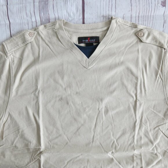 Mike Weir 100% Cotton Short Sleeve Golf Shirt - Size Large - Picture 4 of 6